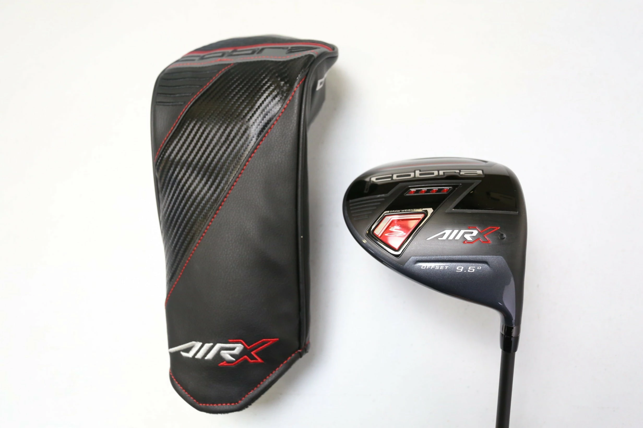Cobra AIR-X Straight Neck Grey/Red Driver - Right-Handed - 9.5 Degrees - Stiff Flex 3 Cobra AIR-X Straight Neck Grey/Red Driver - Right-Handed - 9.5 Degrees - Stiff Flex