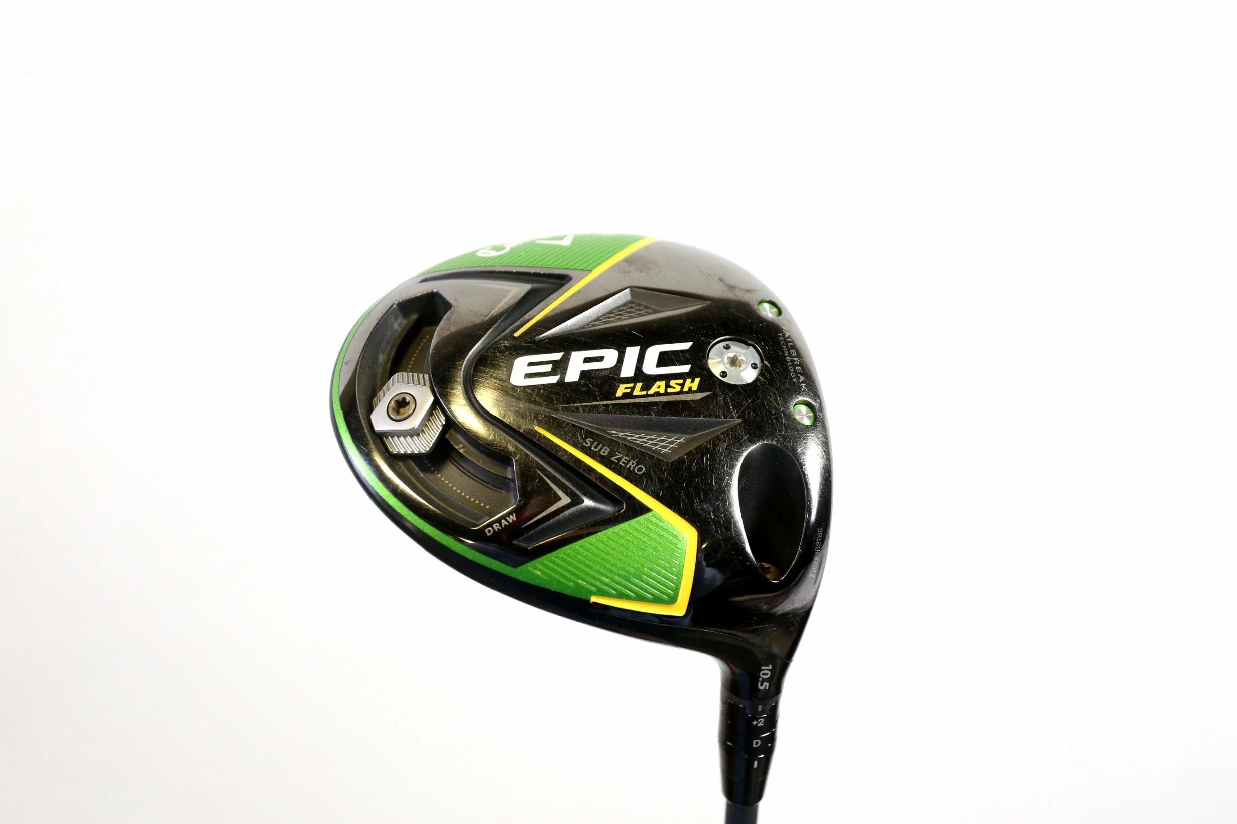 Callaway Epic Flash Sub Zero Driver - Right-Handed - 10.5 Degrees - Stiff Flex 4 Callaway Epic Flash Sub Zero Driver - Right-Handed - 10.5 Degrees - Stiff Flex - Image 2