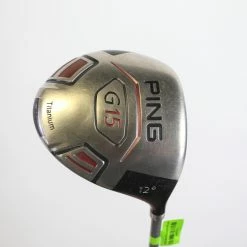 Ping G15 Driver - Right-Handed - 12 Degrees - Seniors Flex