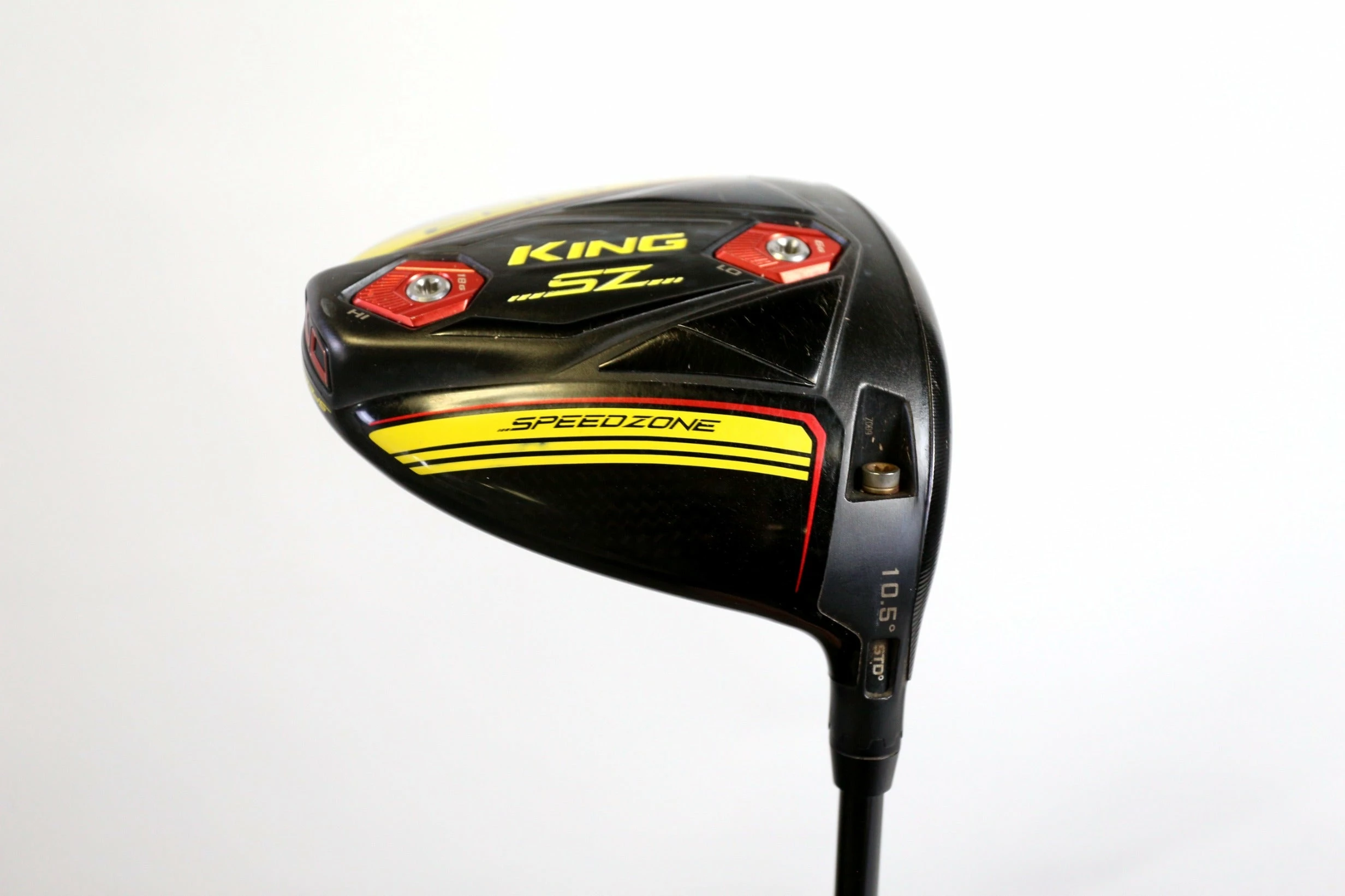 Cobra King SpeedZone Black/Yellow Driver - Right-Handed - 10.5 Degrees - Stiff Flex 4 Cobra King SpeedZone Black/Yellow Driver - Right-Handed - 10.5 Degrees - Stiff Flex - Image 2