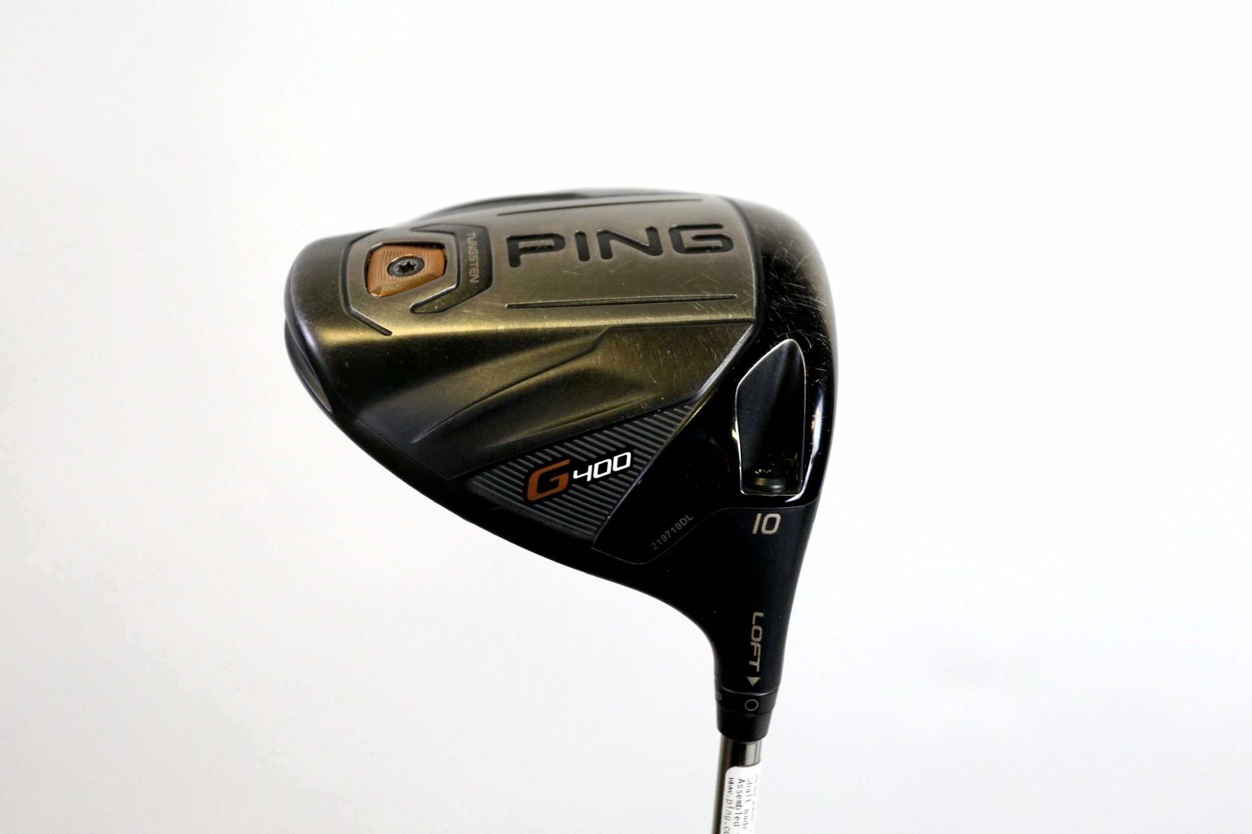Ping G400 LST Driver - Right-Handed - 10 Degrees - Stiff Flex 5 Ping G400 LST Driver - Right-Handed - 10 Degrees - Stiff Flex - Image 3