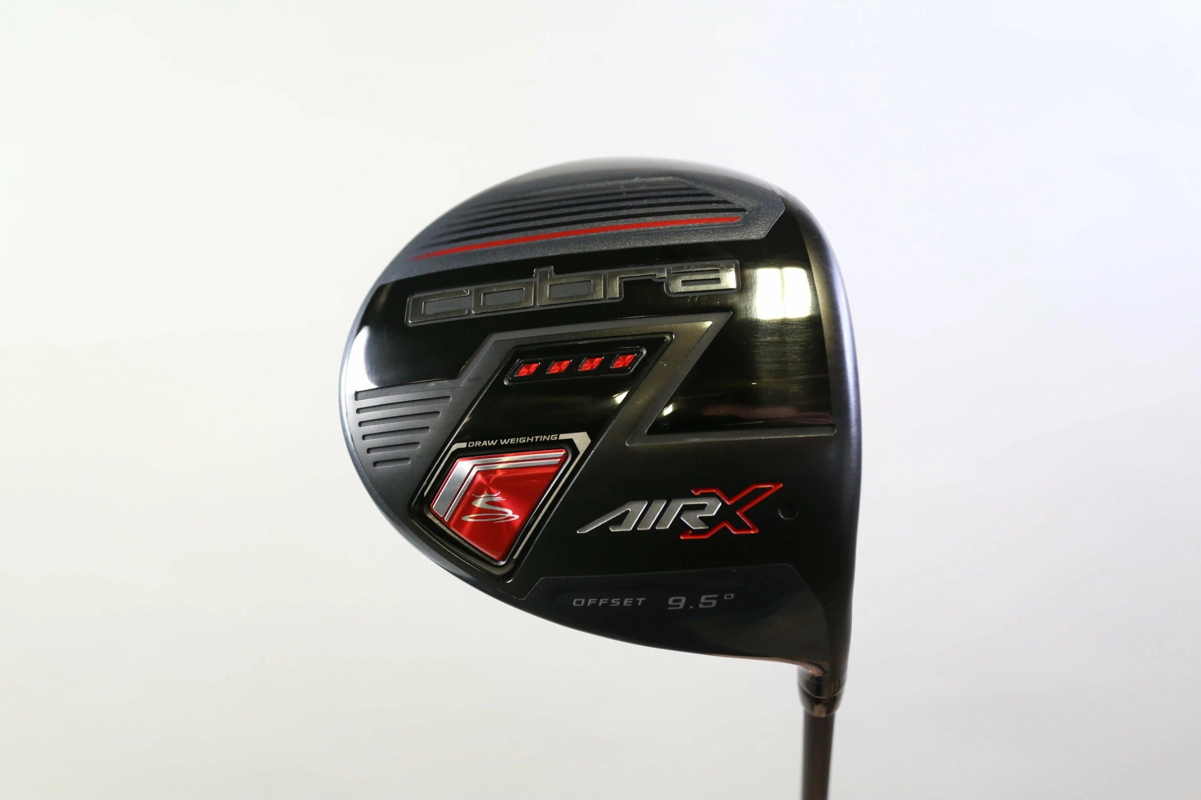 Cobra AIR-X Straight Neck Grey/Red Driver - Right-Handed - 9.5 Degrees - Stiff Flex 4 Cobra AIR-X Straight Neck Grey/Red Driver - Right-Handed - 9.5 Degrees - Stiff Flex - Image 2