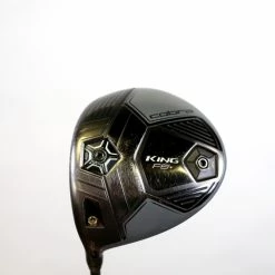 Cobra King F8+ Nardo Grey Driver - Left-Handed - 9.5 Degrees - Stiff Flex