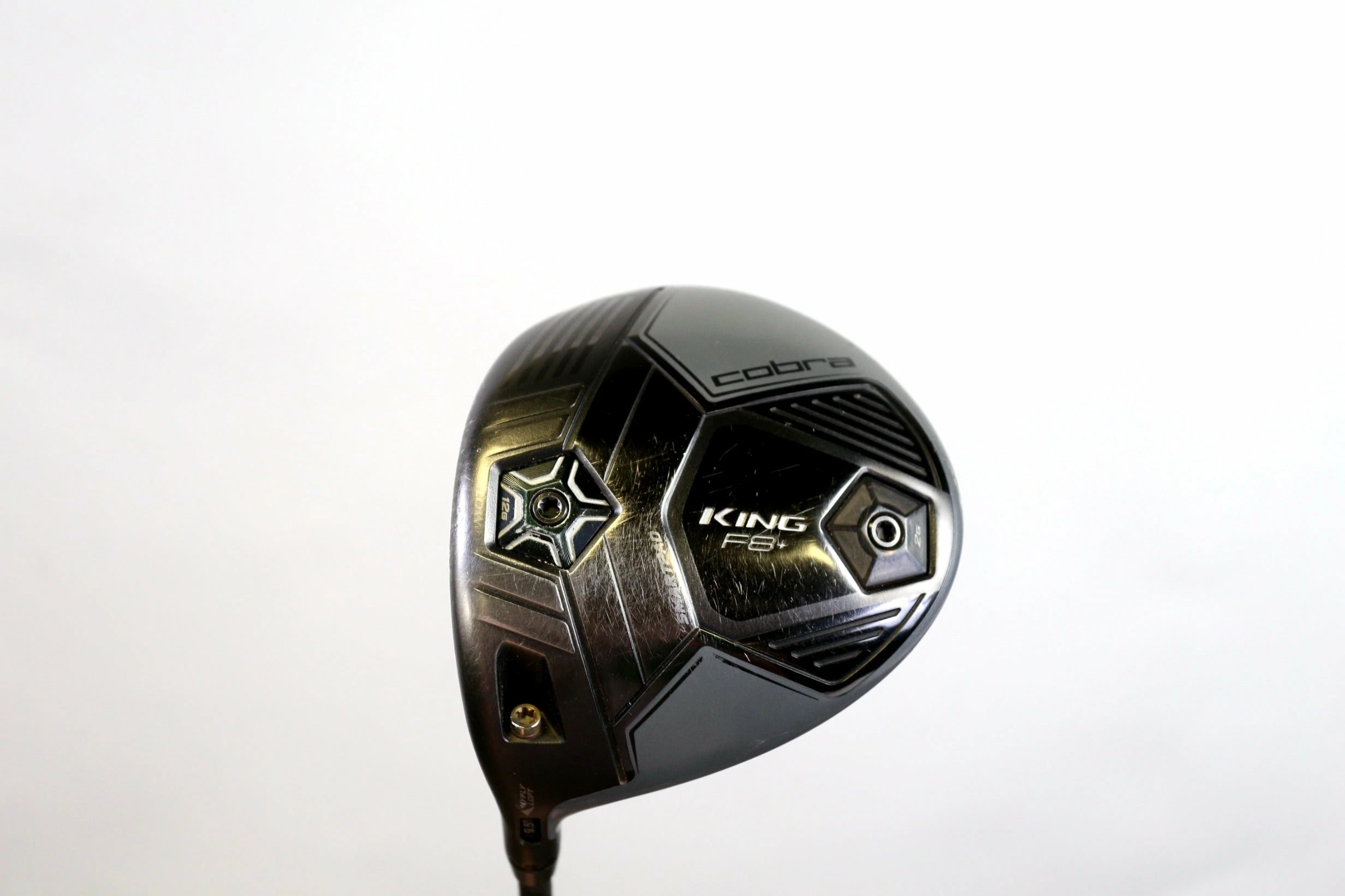 Cobra King F8+ Nardo Grey Driver - Left-Handed - 9.5 Degrees - Stiff Flex 3 Cobra King F8+ Nardo Grey Driver - Left-Handed - 9.5 Degrees - Stiff Flex