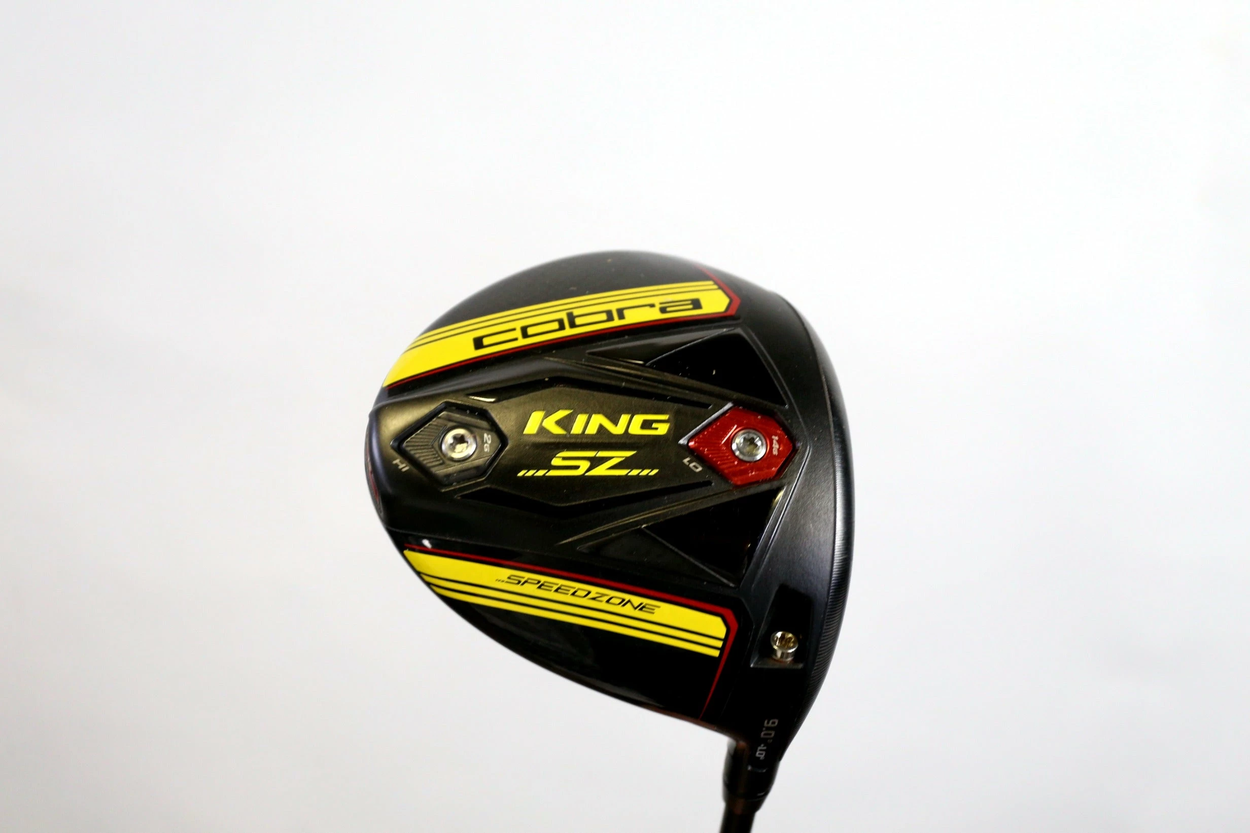 Cobra King SpeedZone Black/Yellow Driver - Right-Handed - 9 Degrees - Stiff Flex 3 Cobra King SpeedZone Black/Yellow Driver - Right-Handed - 9 Degrees - Stiff Flex