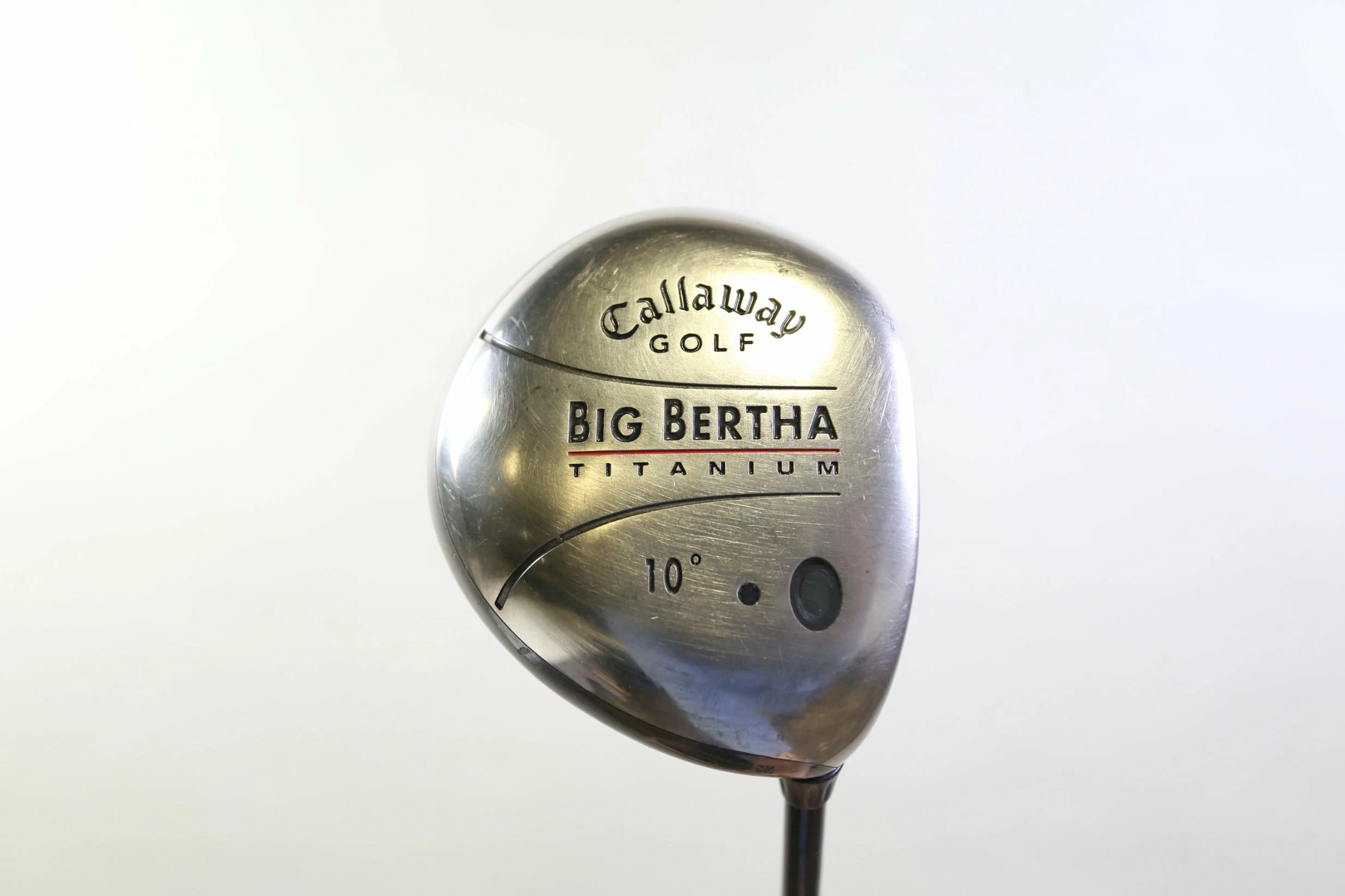 Callaway Big Bertha Titanium 2004 Hybrid - Right-Handed - 10 Degrees - Stiff Flex 3 Callaway Big Bertha Titanium 2004 Hybrid - Right-Handed - 10 Degrees - Stiff Flex